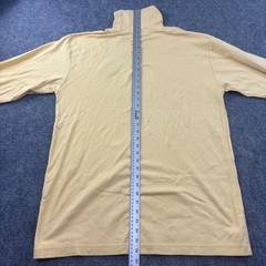 VTG Overton Turtleneck XL Yellow The Olympic Club Embroidered Cotton Mens
