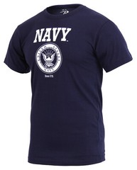 Men’s Rothco Officially Licensed U.S. Navy Emblem T-Shirt
