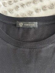 Versace black Dragon Insert Tshirt Men’s Medium