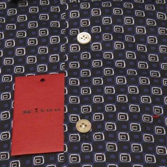 NEW KITON MULTICOLOR COTTON SHIRT US 15.75 – EU 40 MUL