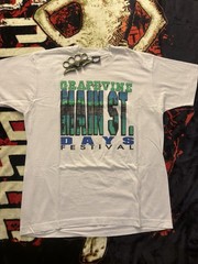 Screen Stars Best Grapevine Main St. Days Festival Graphic White Men’s XL Tee