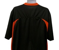 Augusta Sportswear Mens Victor Replica Jersey 2XL Short Sleeve Black Orange