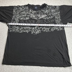 VTG Karl Kani Gold Big Graphic Shirt – Mens Size 3XL – Black