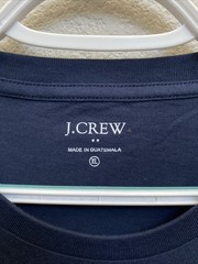 J.Crew Men’s XL Navy Blue “Dad” Crew Neck Short Sleeve T-Shirt NWT