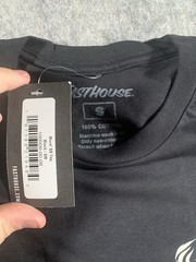 NWT Fasthouse Mixin’ Black T-Shirt “High Octane Gas & Haulin Ass” NEW