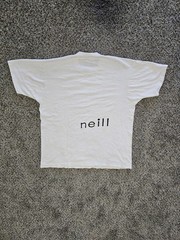 Vintage 90s George Holz Famous Photographer Art NEILL Photograph T-Shirt XL Rare