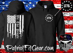 Hoodie,Gun Flag,We The People,1776,Gun Rights,Molon Labe,American Patriot,2A,