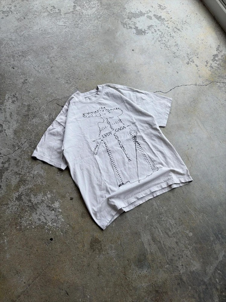 2025 lady gaga coachella mayhem tour concert tee