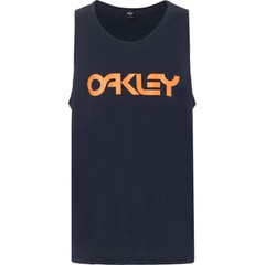 Oakley Men’s Mark Ii Classic Tank Top Shirt Fathom Blue Logo Extra X-Small XS US