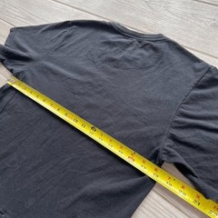 DC Shoes Co. Black Pocket T-Shirt Layered Hem Streetwear Skater Style