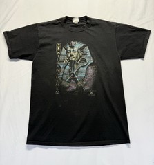 Tutankhamun Egypt Graphic T-shirt Luxor Las Vegas Black Mens Large