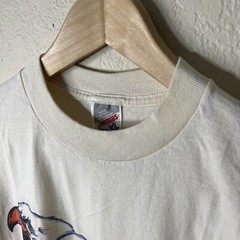 Vintage Jerzees T Shirt Devils Lake North Dakota Eagle Bird VTG 90s 1995 Sz XL