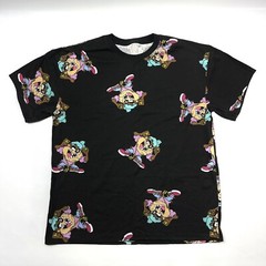 Warner Looney Tunes Hip-Hop Taz All Over Graphic Black T-Shirt Men’s Size L
