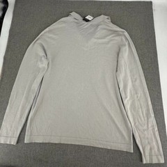 NEW And Now This Mens Henley Shirt Long Sleeve Split Neck $39.50 XL Lunar Rock