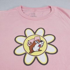 Bucees Shirt Unisex M Pink VW Flower Bus Follow Me Road Trip Dual Retro Graphic