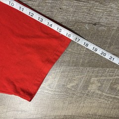 Undefeated LOGO Shirt Men’s XL Red Short Sleeve UNDFTD Y2K Elephant print