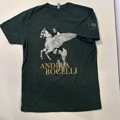 Andrea Bocelli Pegasus 30th Anniversary T-Shirt Size Large