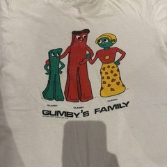 Vintage 80s “Gumby And Family” Single Stitch Tee Shirt