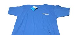 Columbia Men’s blue M PFG Fish Graphic Logo Crew Neck Short Sleeve T-Shirt