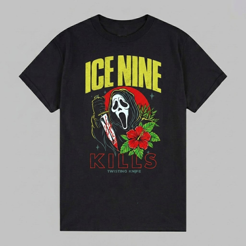 Ice Nine Kill Aloha Sidney Black Scream Horror Movie T Shirt All Sizes CB1465