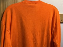 Realtree Long Sleeve T-Shirt Mens Size XL (46-48) Safety Orange.