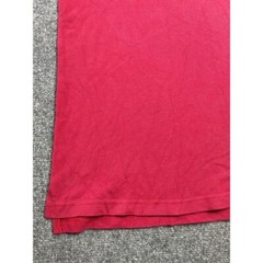 Disney Park Men’s Red T-Shirt Short Sleeve Collared Neck Size L