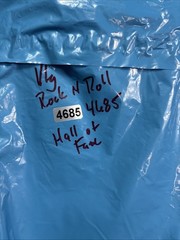 VINTAGE Rock And Roll Hall Of Fame Shirt Adult Large 90s Jerzees USA Blue 1995