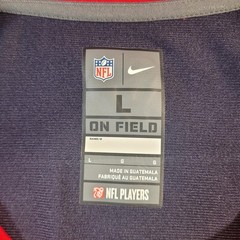 Nike Houston Texans NFL Jersey Men Large Blue Red On Field Football Hopkins #10