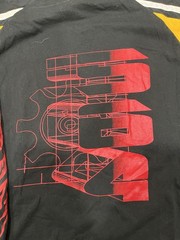 Vintage 90s Y2K No Boundaries Autoburn 564 Flames Long Sleeve Skate XL Shirt