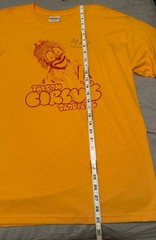 Triton Circus Troupe Tee with Max written on it. Size large