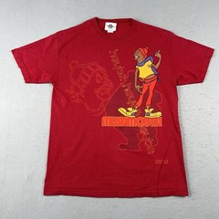 Vintage Fat Albert Mushmouth Shirt Men’s Large Red Short Sleeve Graphic Print