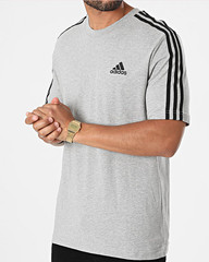 NEW MEN’S ADIDAS ORIGINALS 3 STRIPES TEE SHIRT ~SIZE XL #GL3735