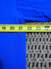 Vintage 90’s Walmart Quality Film Promo Tee Blue Size Large Made In USA Rare 90s