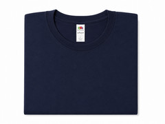 Fruit of the Loom 5-Pack T-Shirts Size L – 1 Blue, 2 Navy, 1 Red, 1 Black