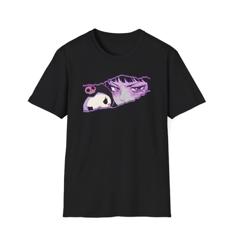 Mystical Panda Graphic T-Shirt, Gift for Anime Fans, Graphic Tee, Casual