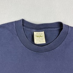 Vintage 90s Mossimo Embroidered Logo Skate Surf Baggy Oversized T Shirt Size XL