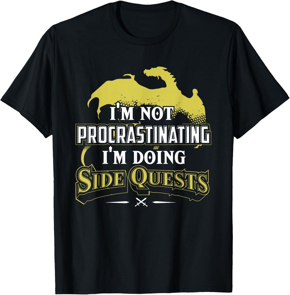 RPG Gamer T-Shirt: I’m Doing Side Quests