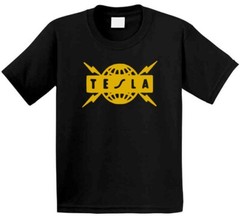 Tesla Music 80s Rock Band T Shirt