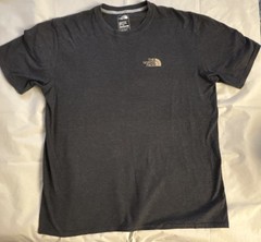 The North Face Men’s XL/TG Big & Tall Gray Graphic Logo T-Shirt Classic Fit