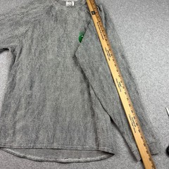 Gatorskins Shirt Mens Large Gray Base Layer Windproof Thermal Long Sleeve USA
