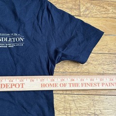 Pendleton Men’s M Woolen Mills Graphic T-Shirt Navy Blue Aztec Tribal Graphic