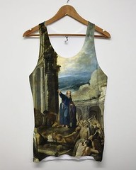 The Vision of Ezekiel All Over Print Vest Tank Top Singlet Religion Saint Men
