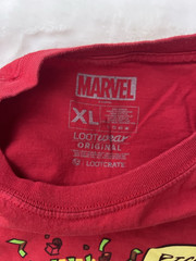 Marvel Deadpool Taco Graphic T-Shirt Red XL Lootcrate Short Sleeve Tee