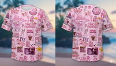 Hot Pink Panther 3D SHIRT All sizes men Gifl 3D AOP BCN005