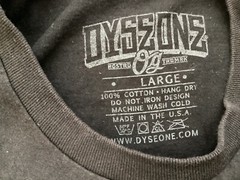 Dyse One Puppet Master Black T Shirt size L