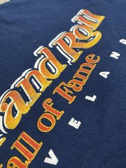 Rock and Roll Hall of Fame Cleveland Ohio Cotton Tshirt Size M Approximate