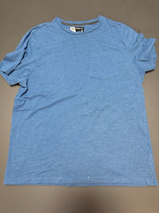 XRAY Comfort Tee Mens V-Neck T-Shirt Blue/Teal Short Sleeve Size Medium