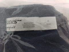 Hanes Mens Originals Lightweight Tall T-Shirt, Tri-Blend Tee, Slate Triblend, M