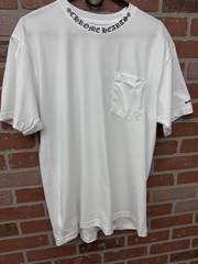 Chrome Hearts Neck Logo T Shirt Size Large 100% Authentic Guaranteed! (NEW)