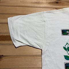Vintage 90s Air Waves Hummingbird Floral Single Stitch Graphic T-Shirt USA – XL
